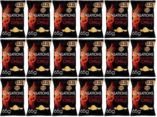 18 x Sensations Thai Sweet Chilli - 65GM