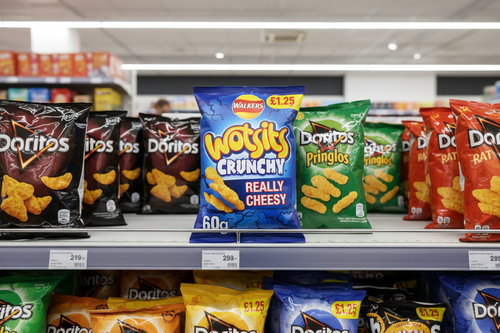 15 x Wotsits Crunchy Cheese - 60GM