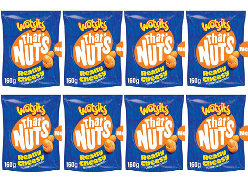 8 x Thats Nuts Wotsits Really Cheesy  - 160GM