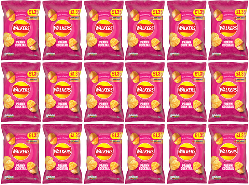 18 x Walkers Prawn Cocktail - 70GM
