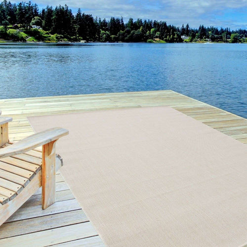 Ecology Outdoor Rug Cream | 500c