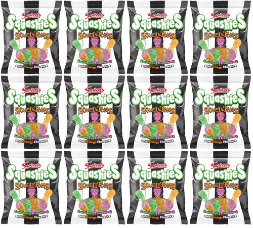 12 x Squashies Squeletons - 120GM