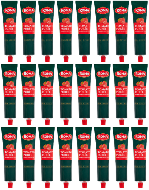 24 x Roma Tomato Puree Tube - 140GM
