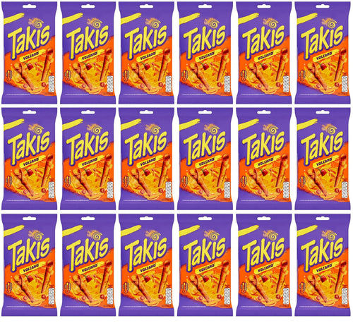 18 x Takis Volcano Cheese & Chilli Snack - 100GM