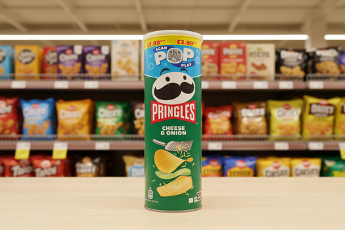 6 x Pringles Cheese & Onion - 165GM
