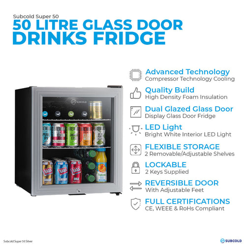 Subcold Super50 LED Beer Fridge