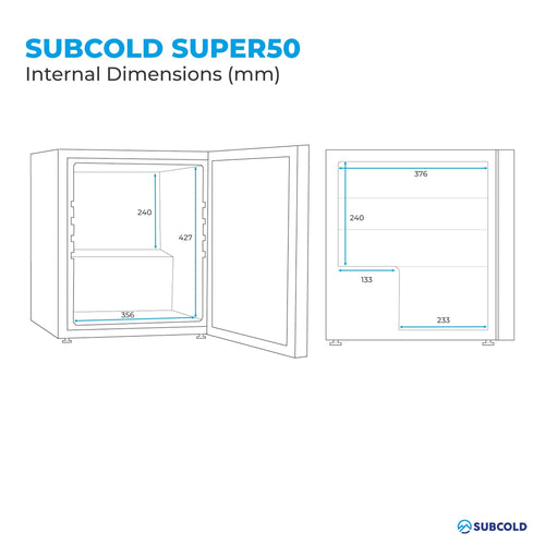 Subcold Super50 LED Beer Fridge