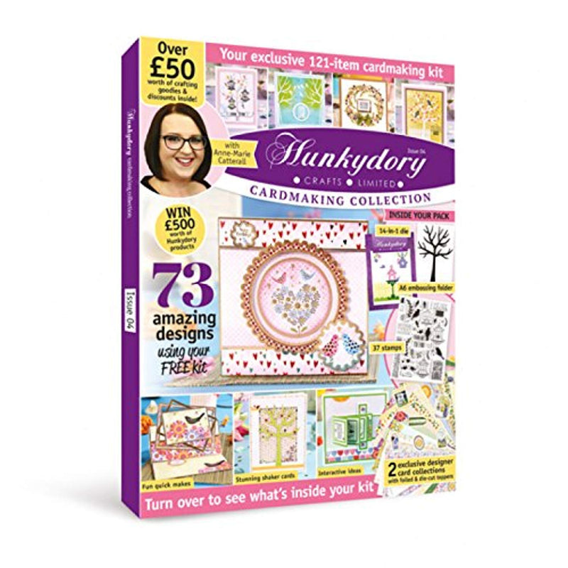 Hunkydory BOX MAGAZINE ISSUE 4 With FREE £50 Cardmaking Goodies Kit & Discounts