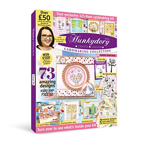 Hunkydory BOX MAGAZINE ISSUE 4 With FREE £50 Cardmaking Goodies Kit & Discounts