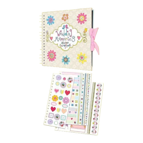 Rachel Ellen Wedding Memories Sticker Scrapbook