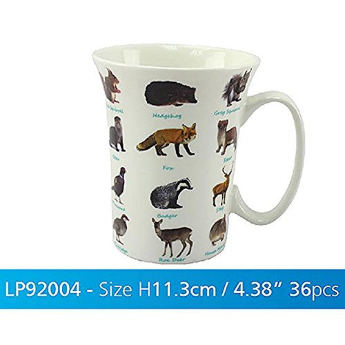 Modern Multi Wildlife Mug
