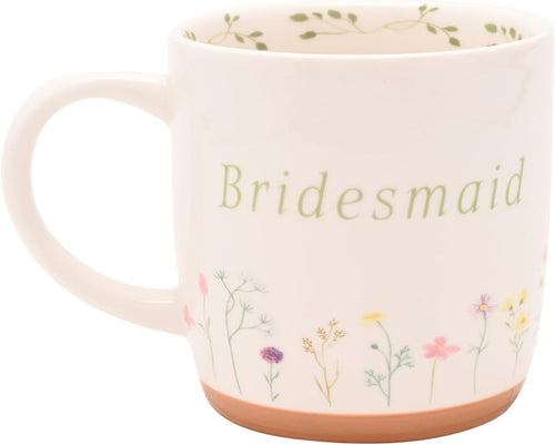 Love Story Ceramic Mug – Bridesmaid  Mug Gift for Bride-to-Be