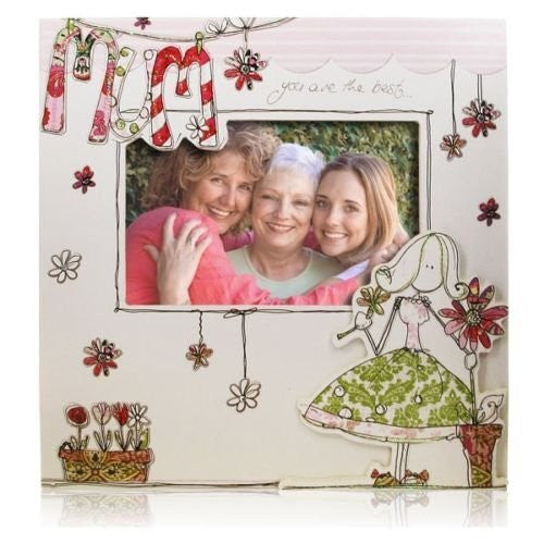 Tracey Russell Photo Frame with Mum Design