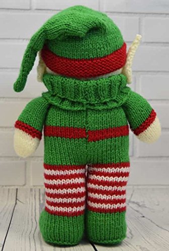 KNITTING PATTERN Festive Friends Elf Soft Toy From Knitting by Post