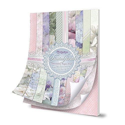 hunkydory frosted florals speciality paper pad