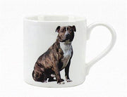 Best of Breed - Brown Staff (Staffie) China Mug