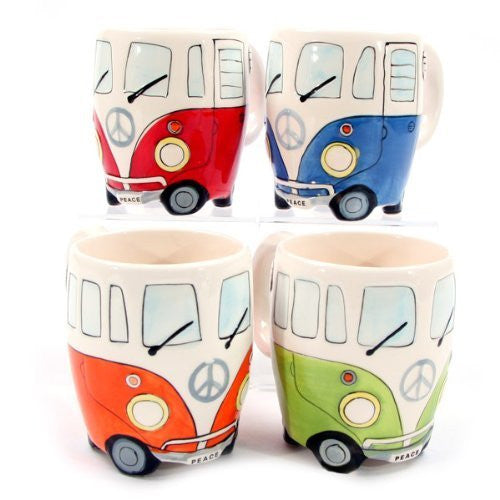 Camper Van Mug - Ceramic - Various Colours