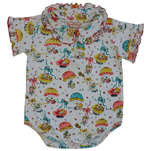 vintage girl baby grow 6-12 m0nths