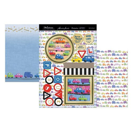 hunkydory adorable scorable luxury topper set milestones hit the road