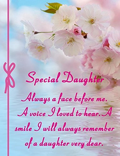 Daughter Memorial Laminated Card With Butterfly Stake Holder And Special Message By Homestreet