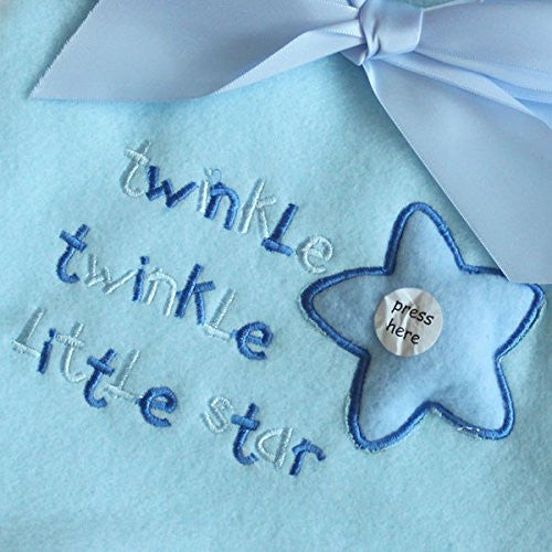 Snuggle Baby Twinkle Twinkle Little Star Baby Wrap, Sky Blue
