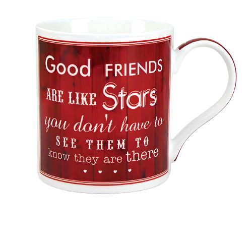 vintage friend  good friends our like  stars mug