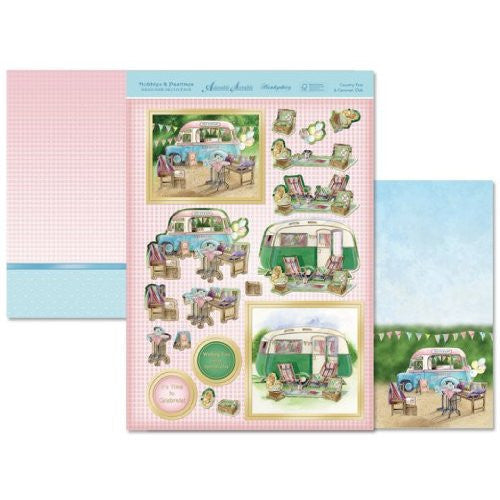 hunkydory adorable scorable designer decoupage hobies & pastimescountry fete& caravan club