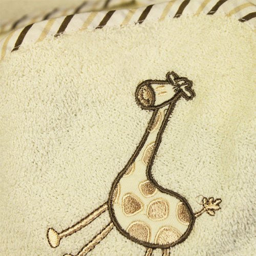 Snuggle Baby Giraffe Cuddle Robe Hooded Baby Towel