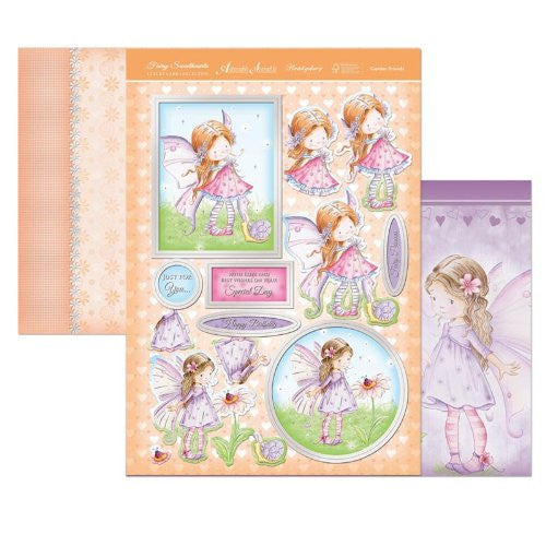hunkydory adorable scorable fairy sweethearts luxury topper set garden friends