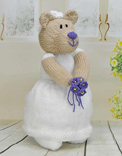 KNITTING PATTERN Bearly Wed Bride and Groom Wedding Pattern
