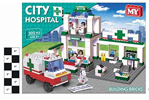 MY City Hospital construction set 305pcs