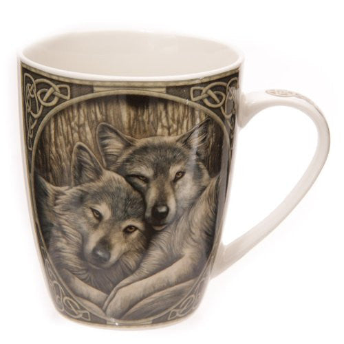 Lisa Parker Loyal Companions Wolf Bone China Mug