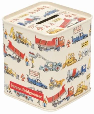 Emma Bridgewater Builders at work Money box 7.7 x 9.2 cm