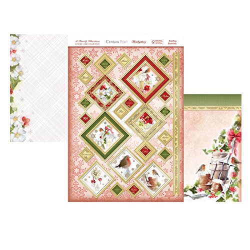Hunkydory A Family Christmas Luxury Card Collection Topper Set Dazzling Diamonds