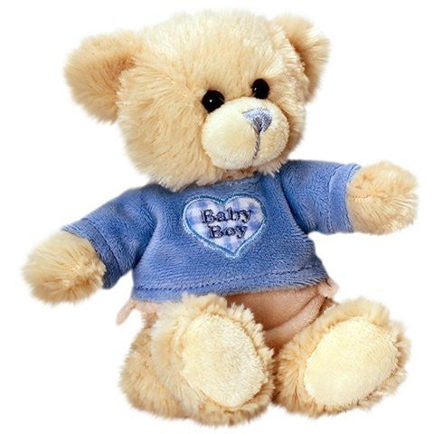 Keel Toys Cuddles Baby Bear Blue 25cm