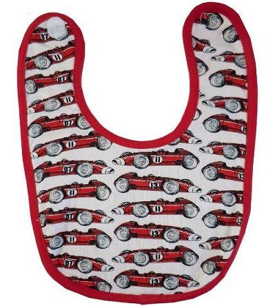 vintage racing car bib