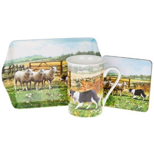 macneil collie & sheep tea time set