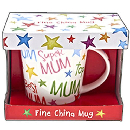 Super Mum Best Mum Special Mum Rainbow Mug in Gift Box