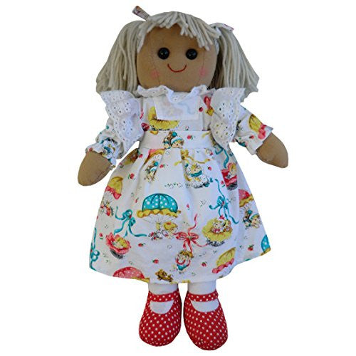 powell craft  vintage baby rag doll medium
