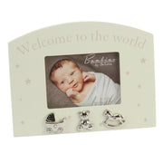 Bambino By Juliana Photo Frame - Welcome to the World - 5" x 3" - CG338 - New