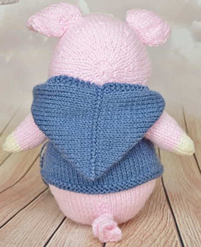 KNITTING PATTERN Pig in Jacket Soft Toy From Knitting by Post