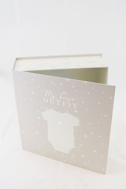My First Outfit Box New Baby Newborn Gift Present Boy Girl Cute Home Gift