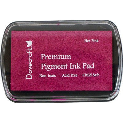 Dovecraft Pigment Ink Pads - Hot Pink - Acid Free