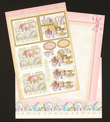 hunkydory adorable scorable designer decoupage hobies & pastimes china dressing & baking tray