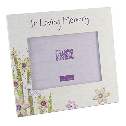 in loving memory photo frame 7" x 5"