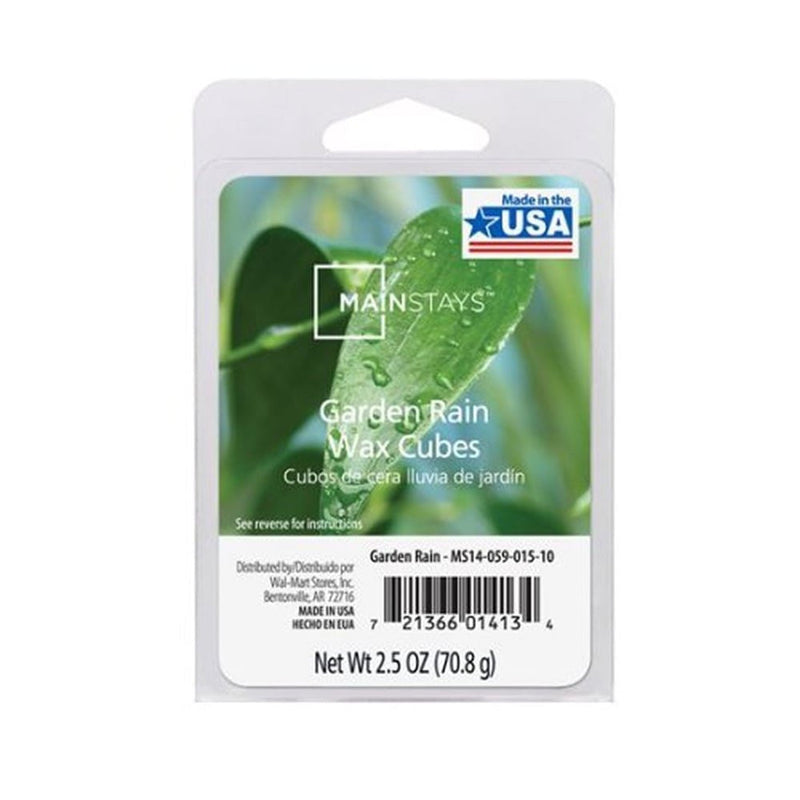 Mainstays Garden Rain Scented Wax Cube Melts MS14-059-015-10