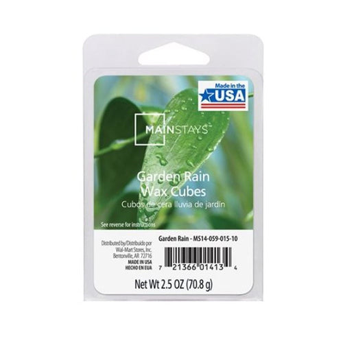 Mainstays Garden Rain Scented Wax Cube Melts MS14-059-015-10