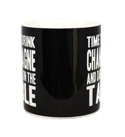 Time To Drink Champagne And Dance On The Table Words Of Wisdom Fine China Mug