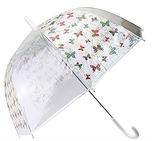 Bevy of Butterflies Folding Plastic Umbrella