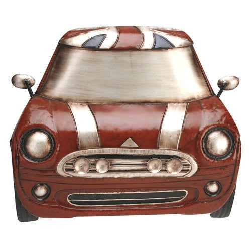 Contemporary Art - Classic British Union Jack Car - Decorative Wall Art